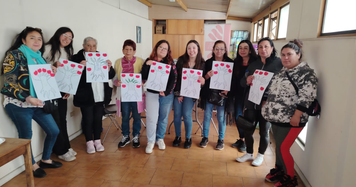 Pastoral Social Caritas Valparaíso realizó taller de autoestima para familiares de mujeres privadas de libertad