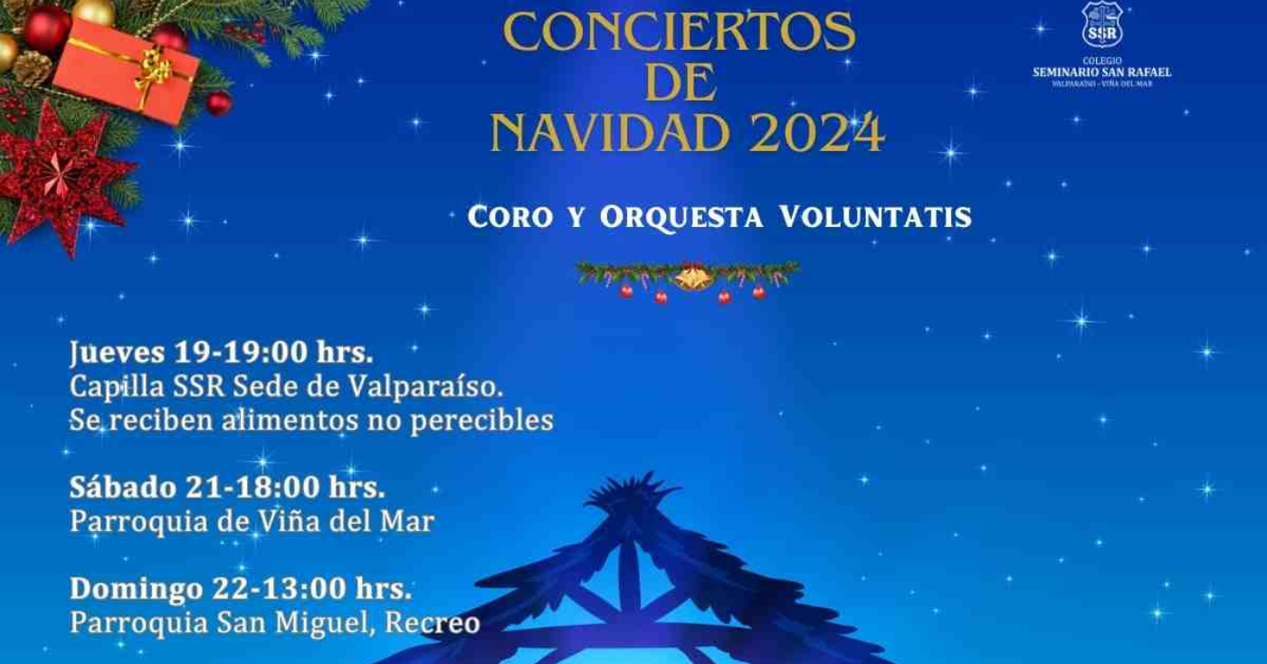 Colegio Seminario San Rafael invita a ciclo de conciertos de Navidad