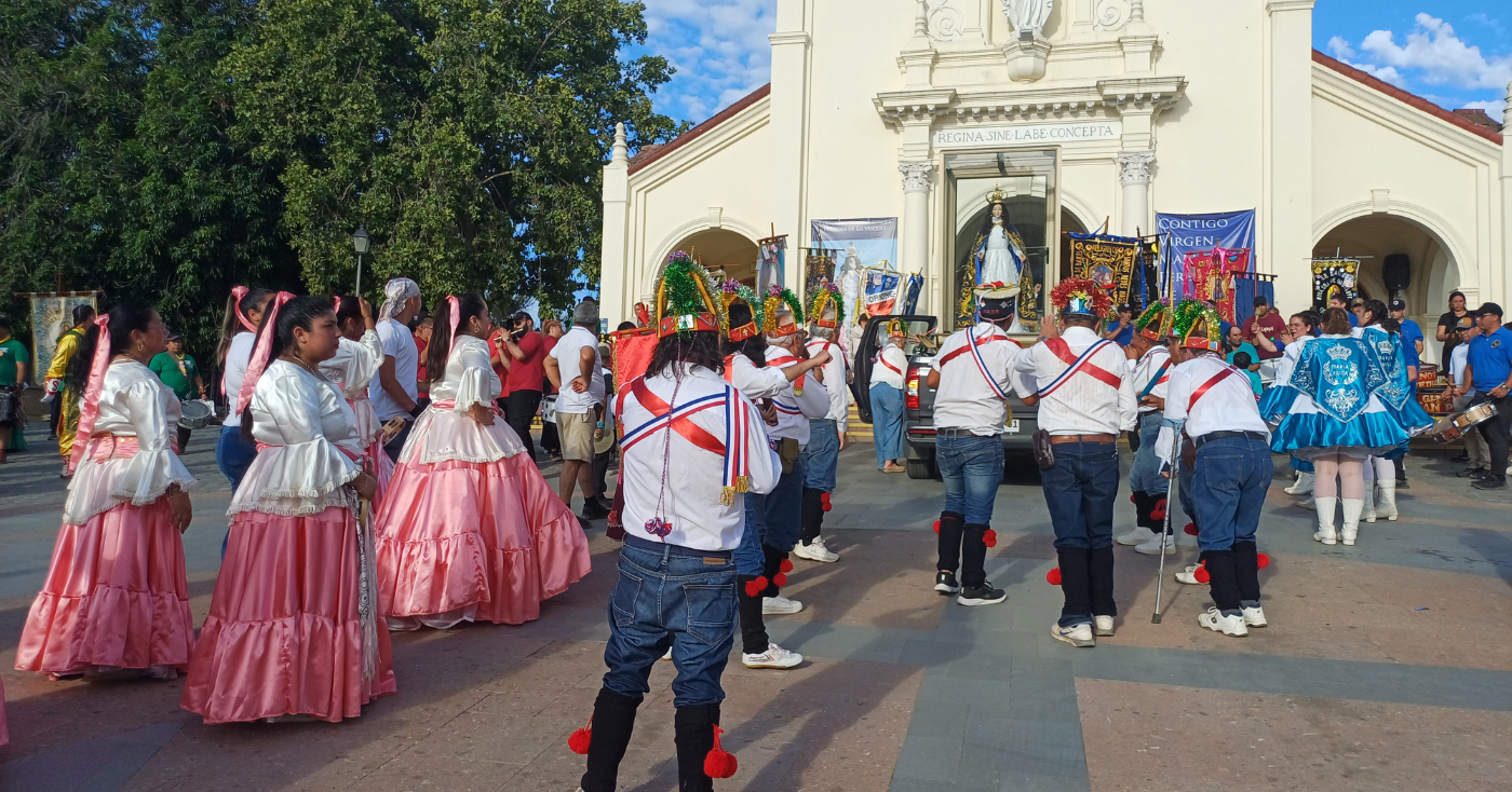 Con gran convocatoria se realizó el Encuentro diocesano de Bailes Religiosos en el Santuario de Lo Vásquez